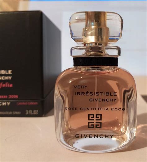 givenchy very irresistible rose centifolia 2006|Givenchy eau de parfum.